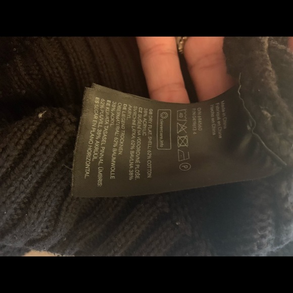 Black Sweated Sz L by Divided H&M - Picture 4 of 4